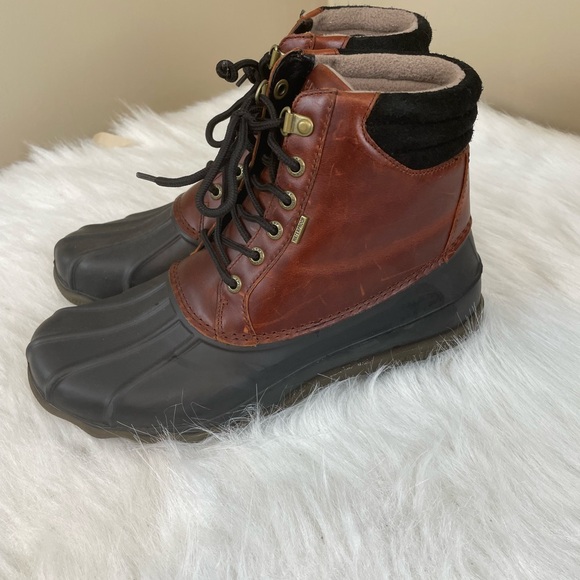 Sperry Avenue Waterproof Leather Duck Boot 7 - Picture 2 of 15